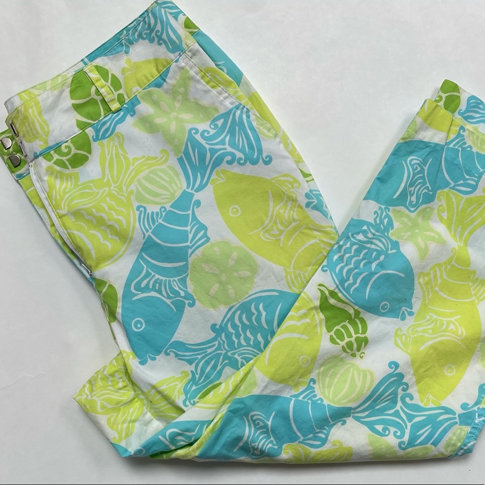 Lilly Pulitzer Fish Capris